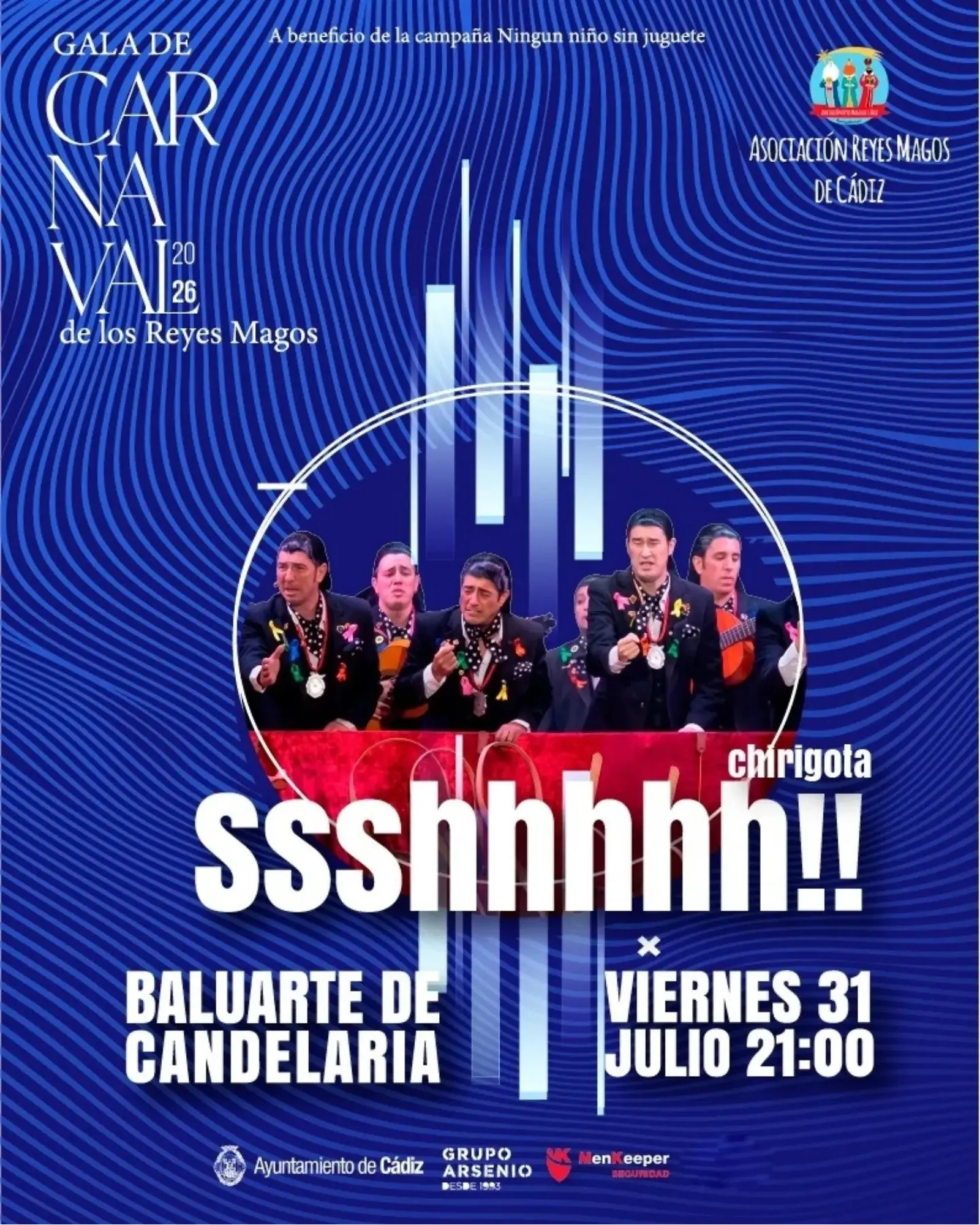 Cartel de Gala de Carnaval de los Reyes Magos 2026