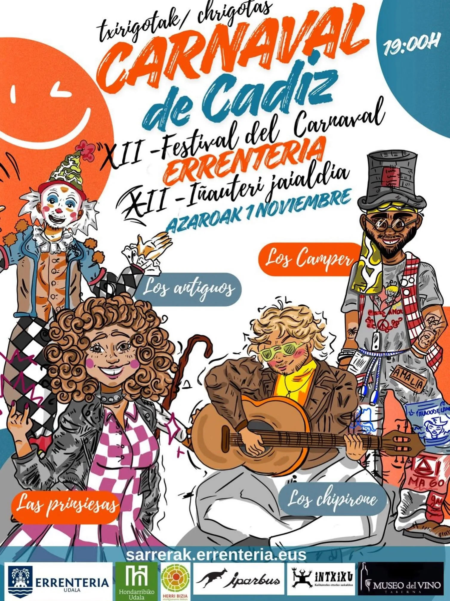 Cartel de XII Festival del Carnaval (Errenteria)