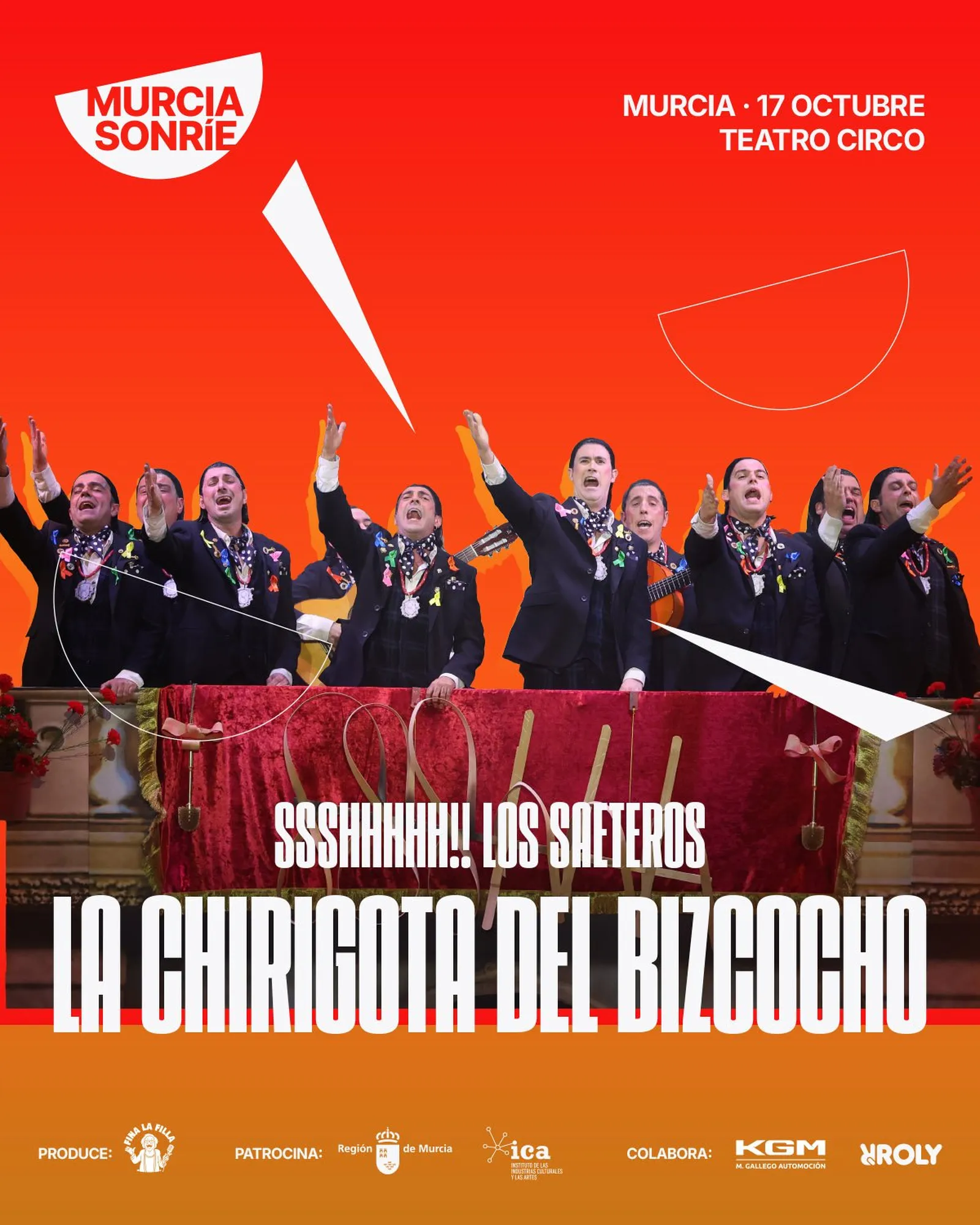 Cartel de «Ssshhhhh!!» en Murcia