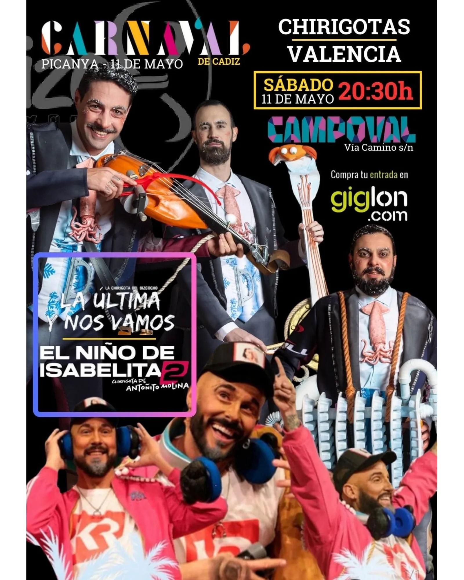 Cartel de Carnaval en Valencia