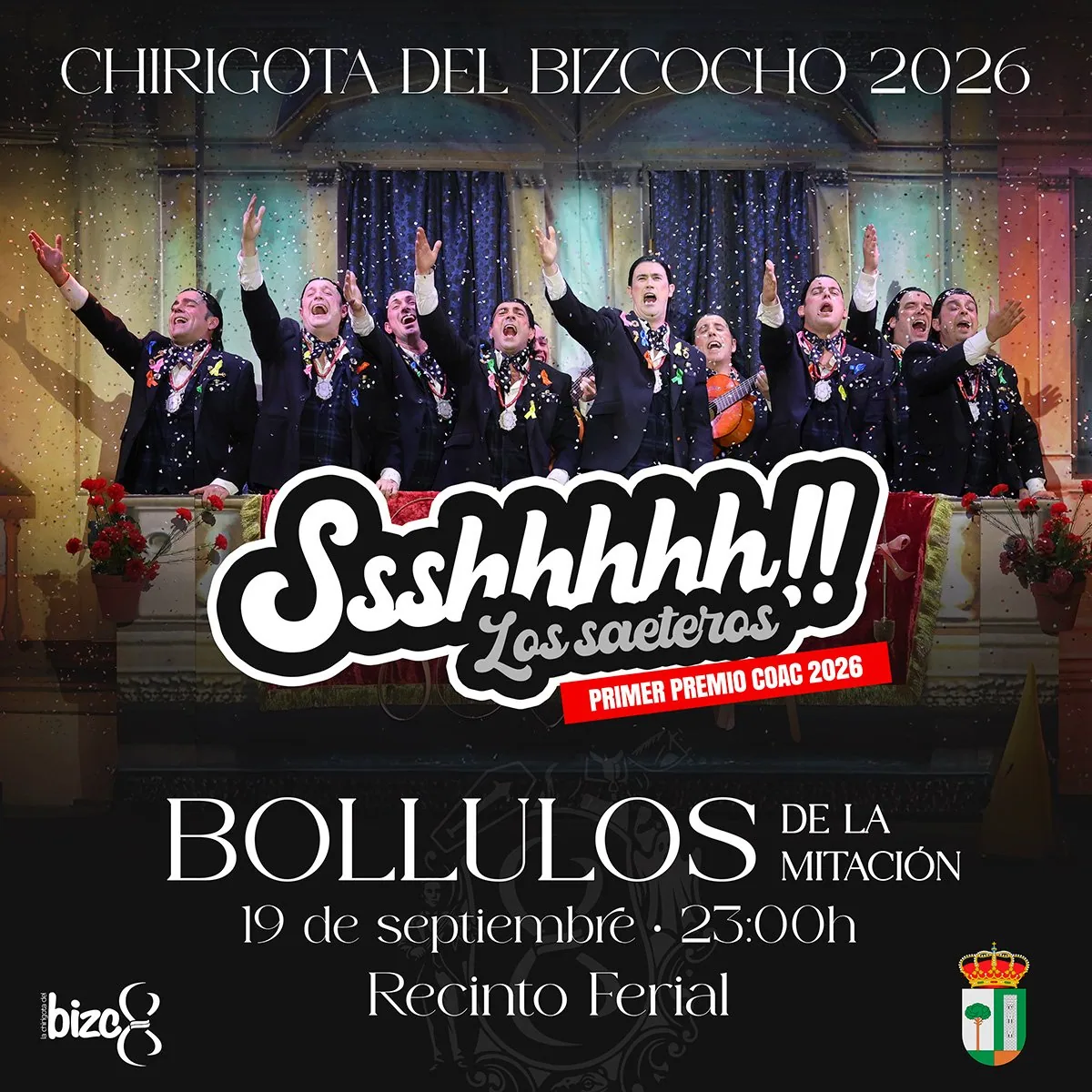 Cartel de «Ssshhhhh!!» en Bollullos de la Mitación (Sevilla)