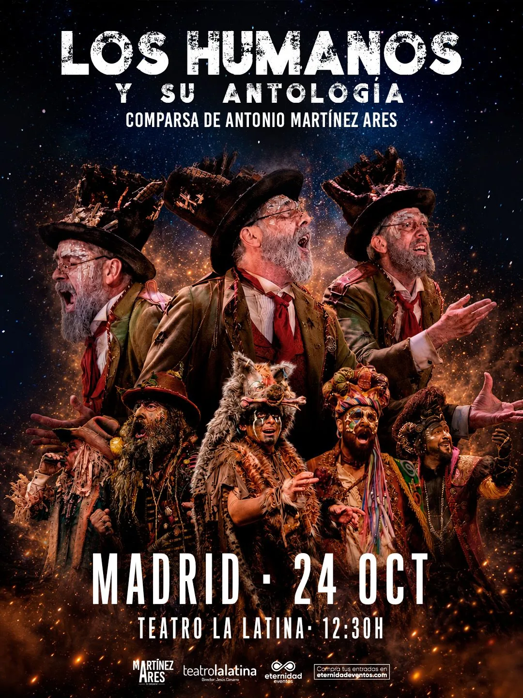 Cartel de "Los Humanos" en Madrid