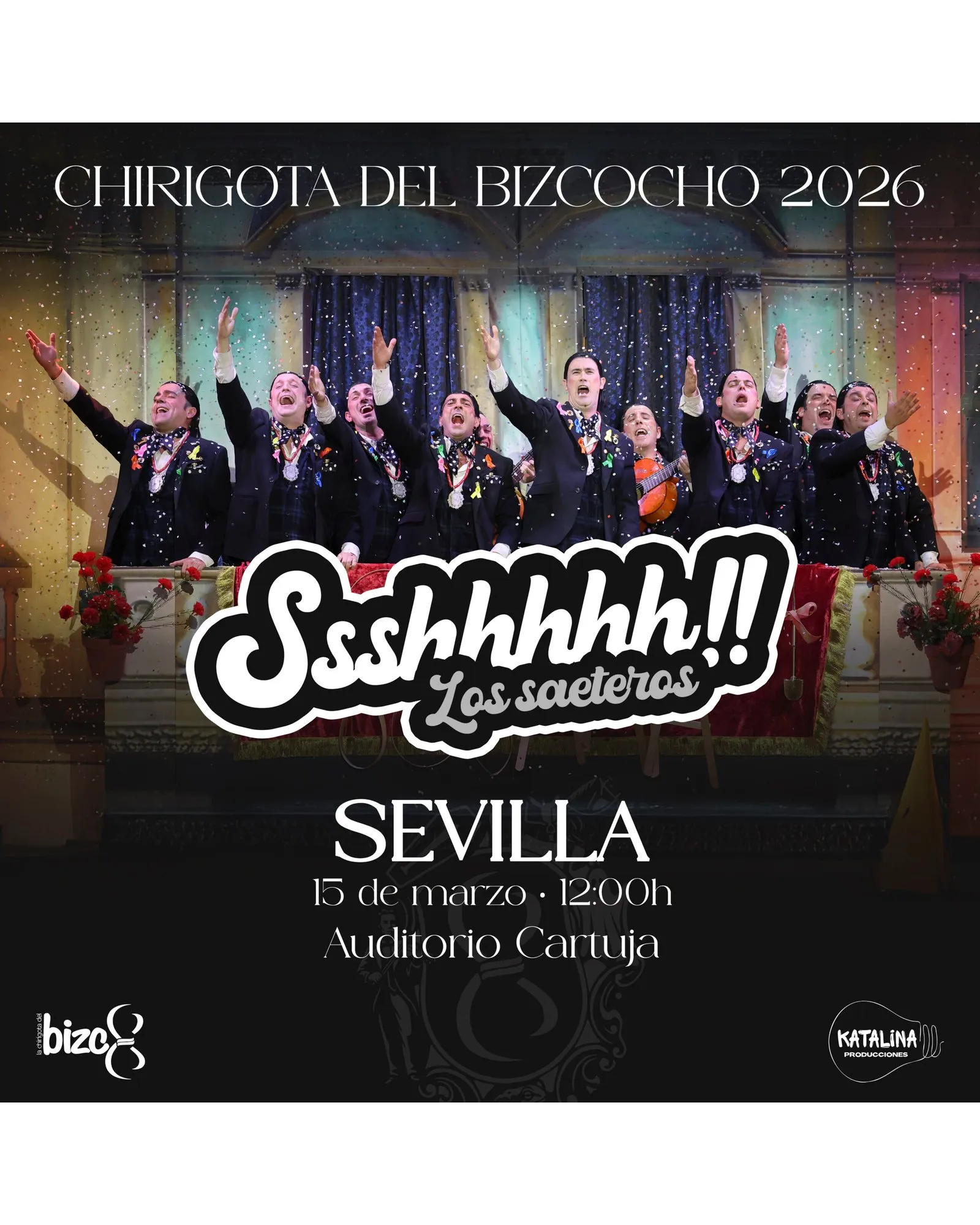 Cartel de «Ssshhhhh!!» en Sevilla