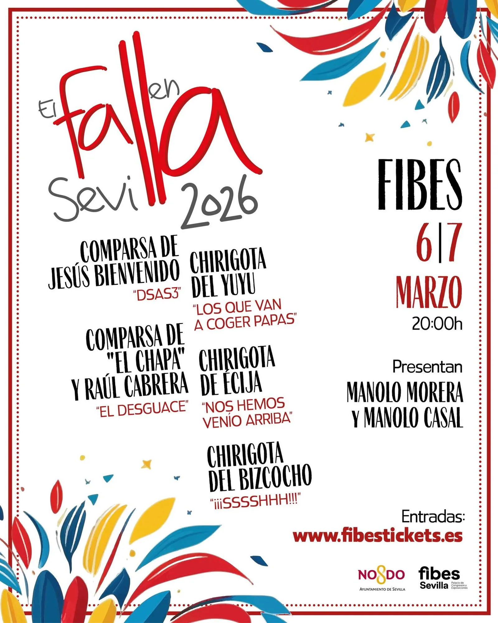Cartel de El Falla en Sevilla