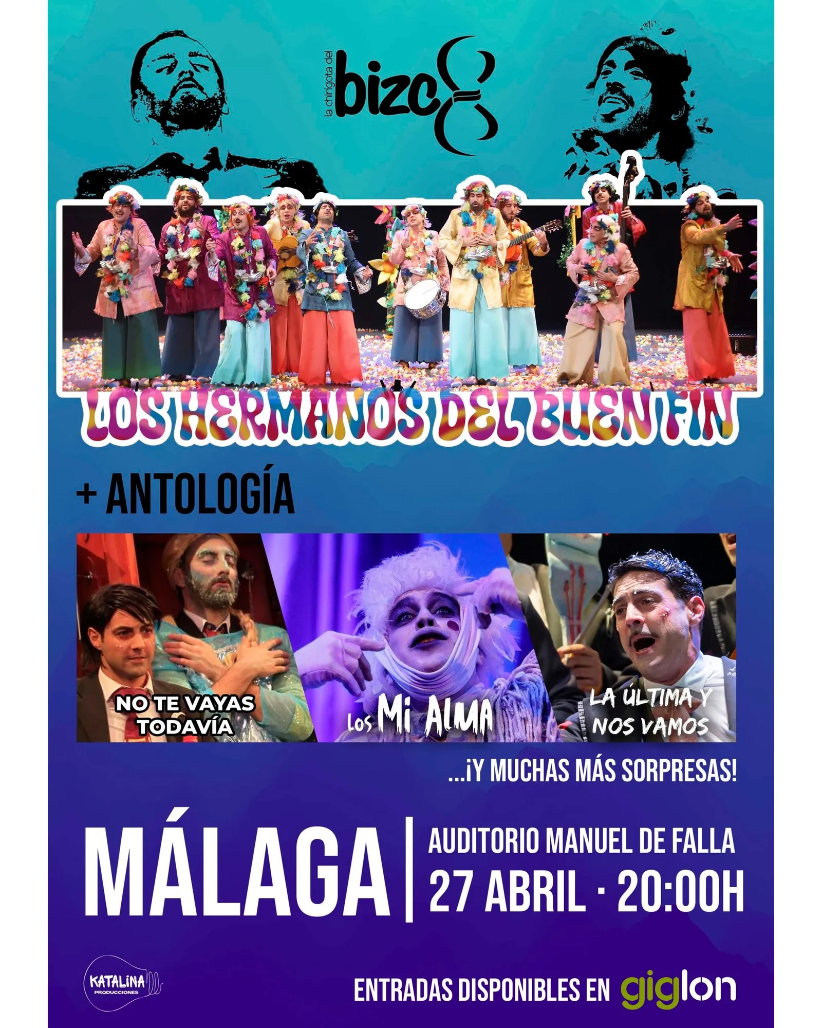 Cartel de «Los Hermanos del Buen Fin» en Málaga