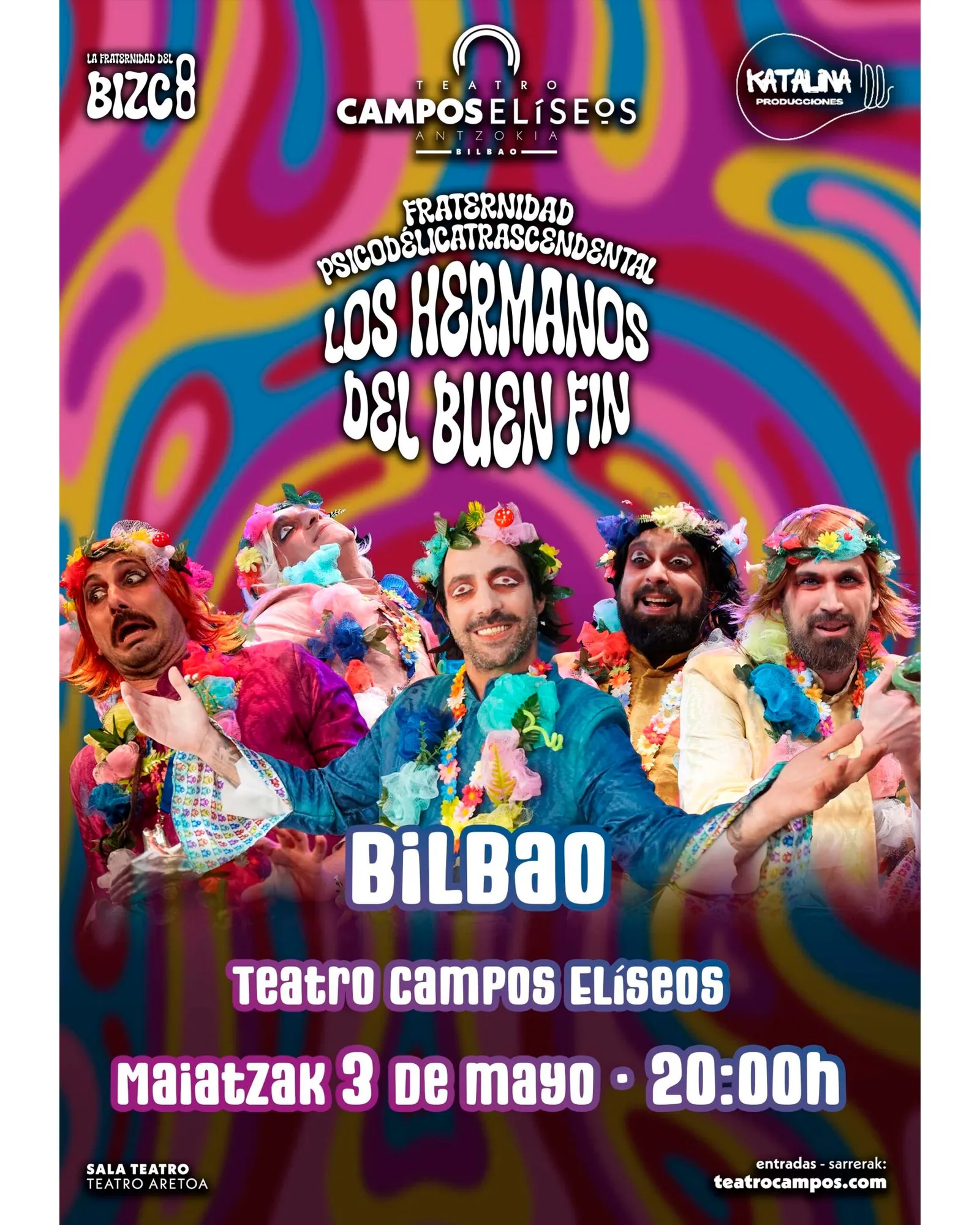 Cartel de «Los Hermanos del Buen Fin» en Bilbao