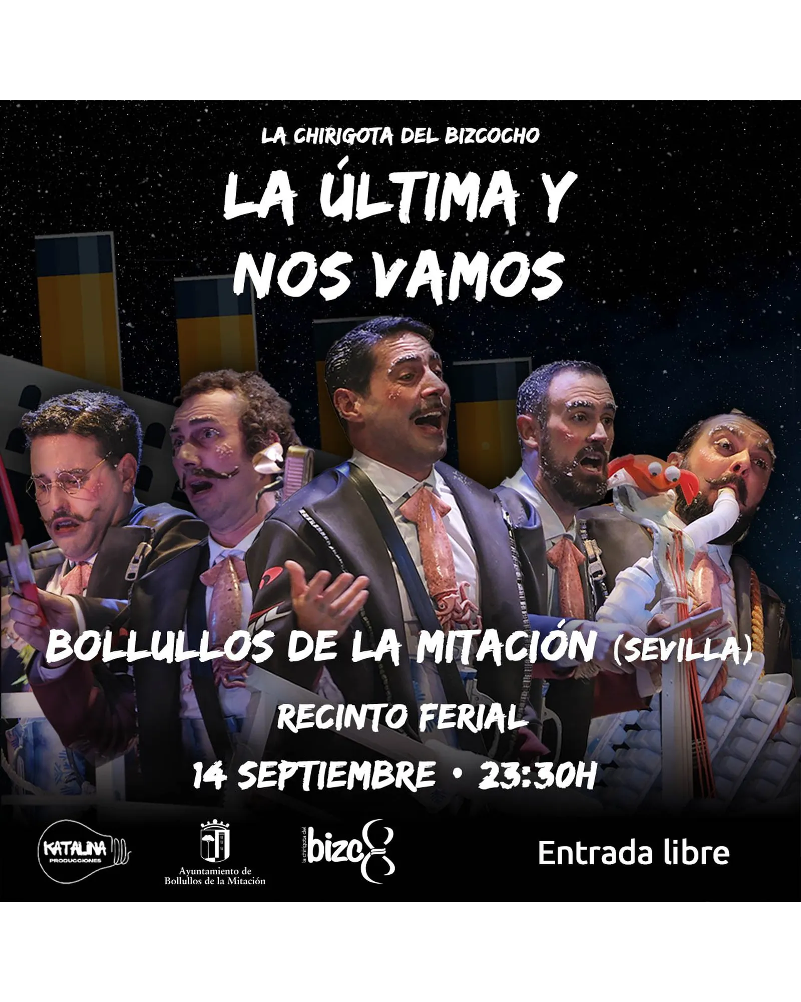 Cartel de Feria de Bollullos de la Mitación (Sevilla)