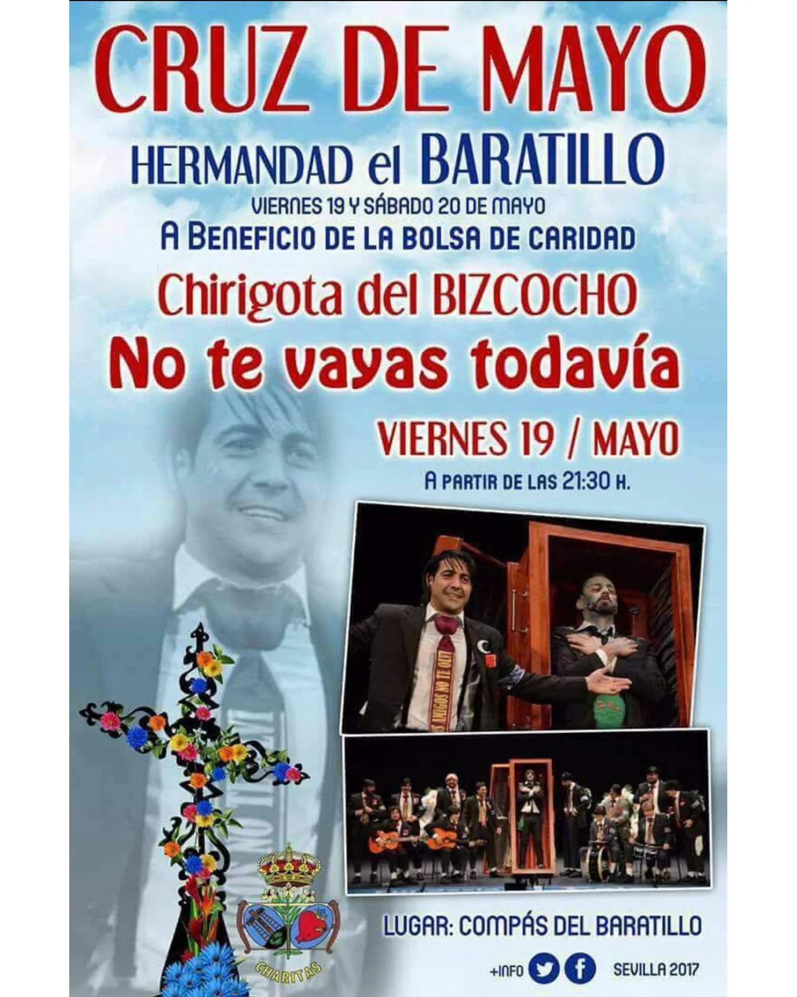 Cartel de Cruz de Mayo 2017 – Hermandad del Baratillo