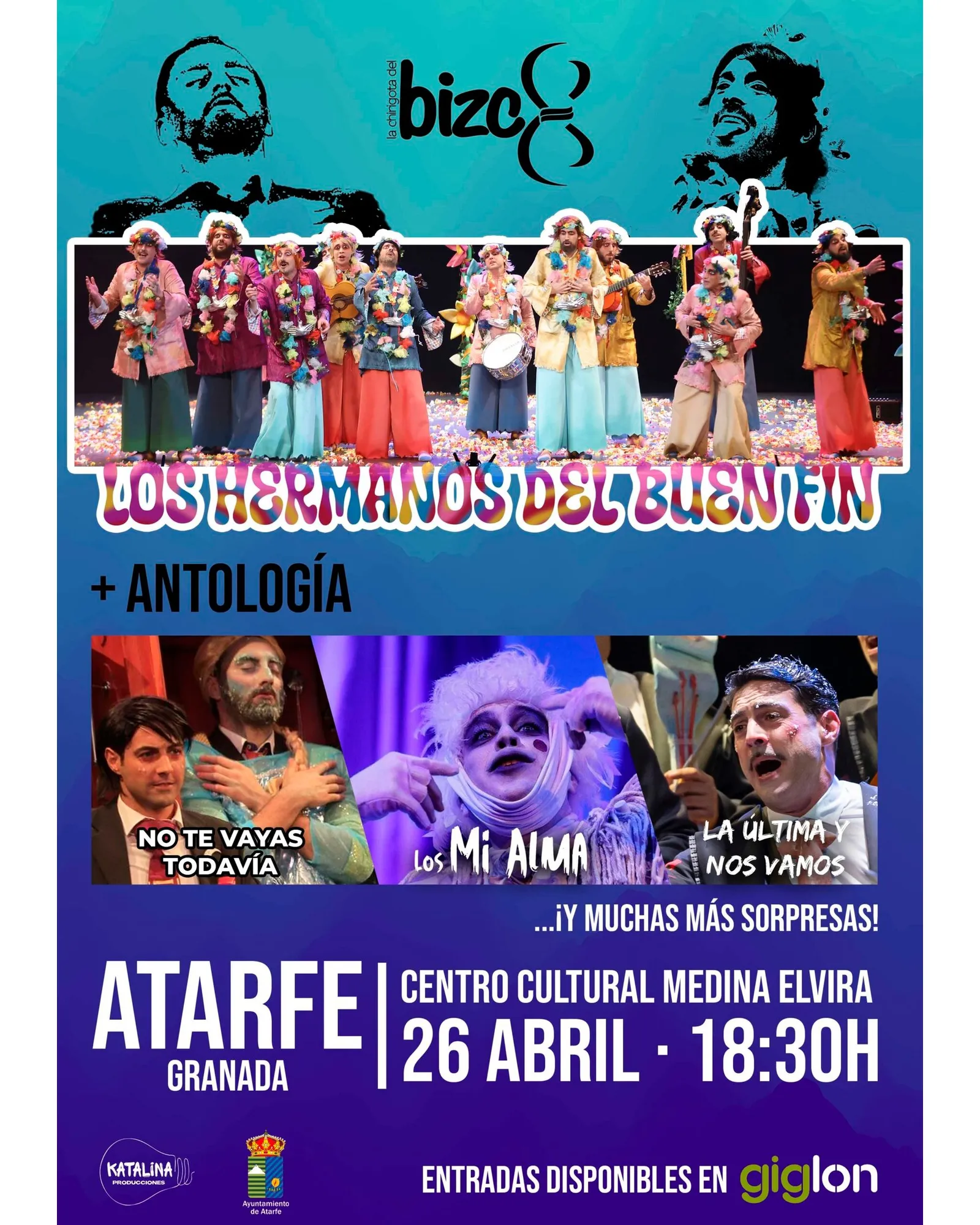 Cartel de «Los Hermanos del Buen Fin» en Atarfe (Granada)