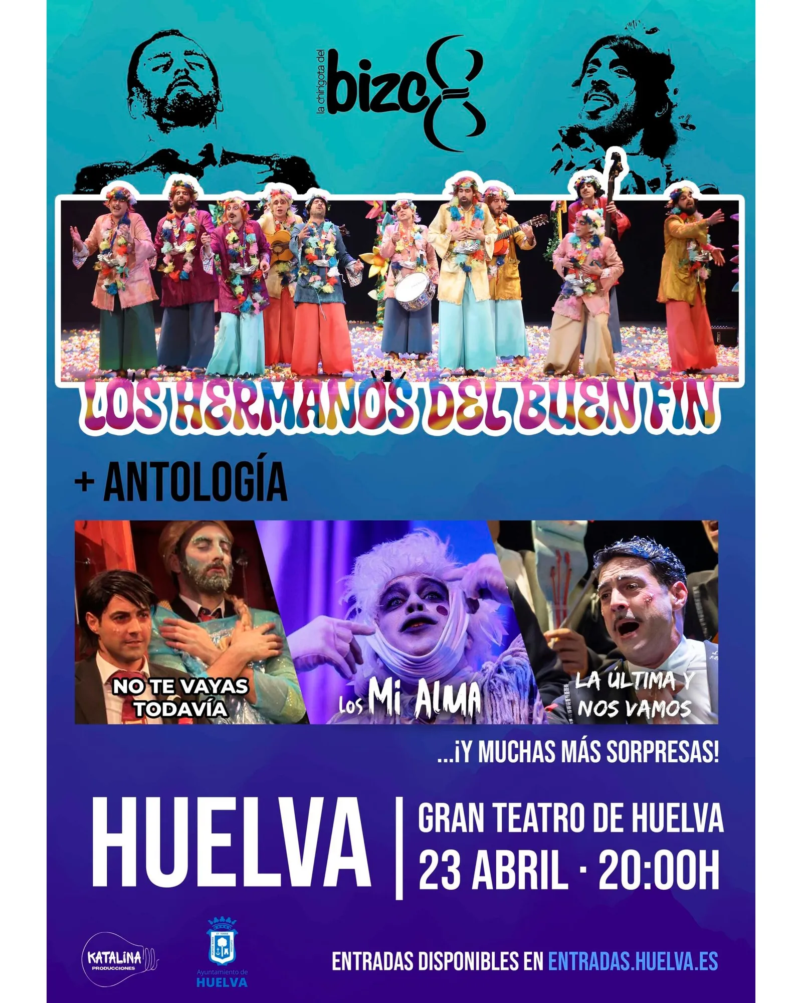 Cartel de «Los Hermanos del Buen Fin» en Huelva