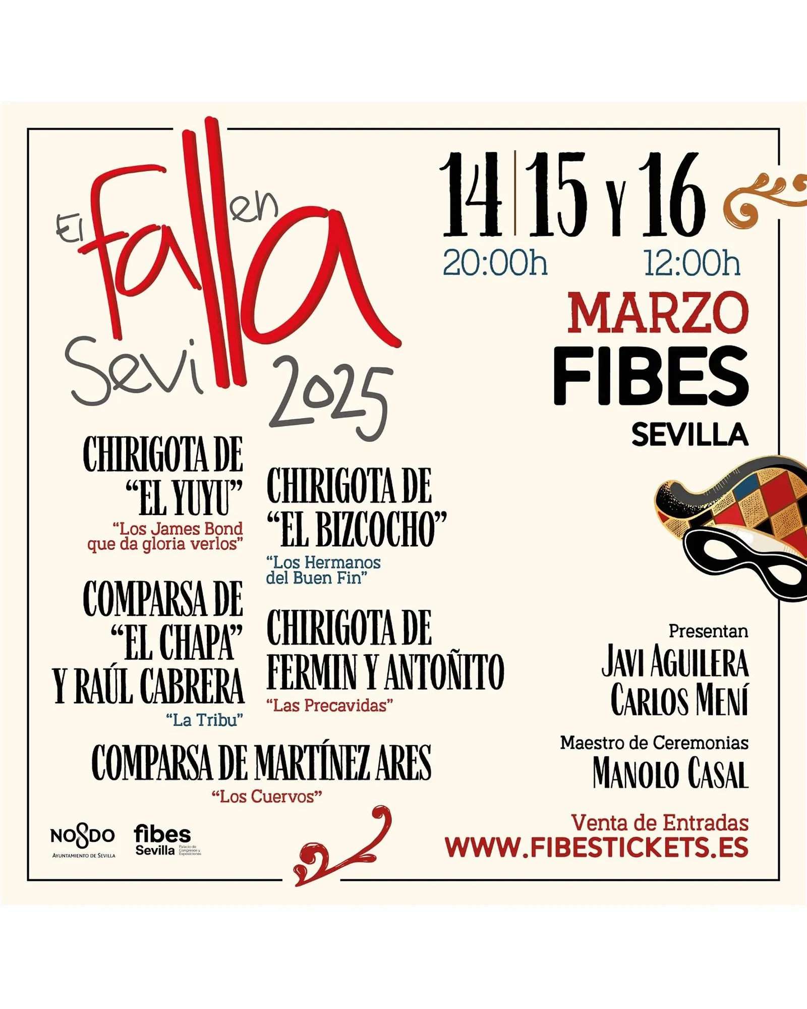 Cartel de El Falla en Sevilla