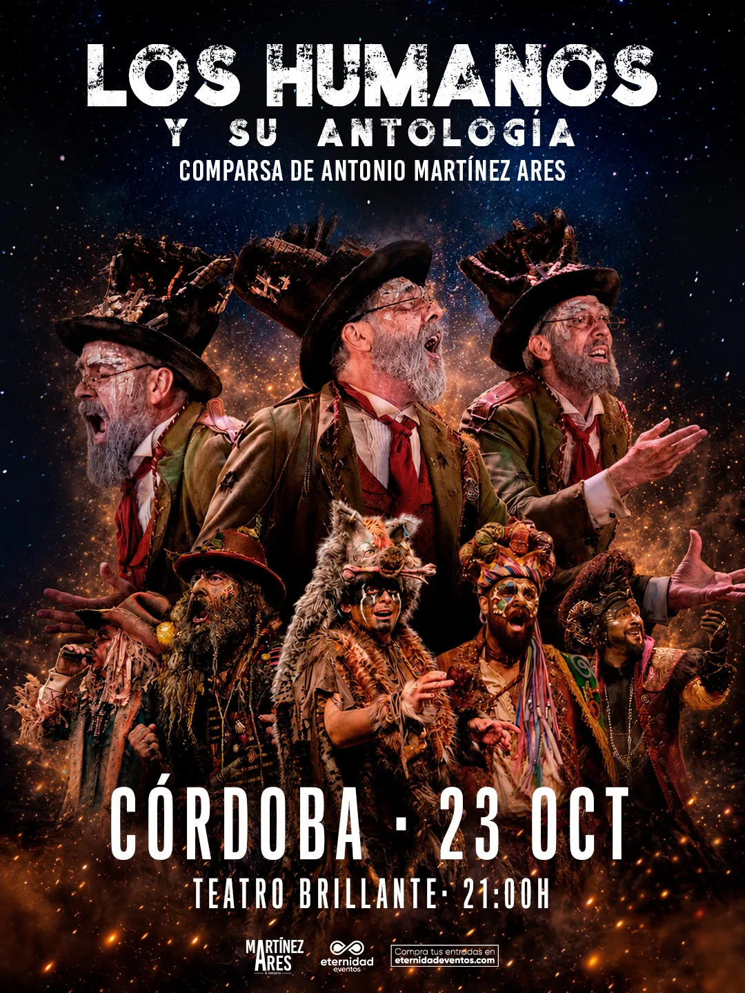 Cartel de "Los Humanos" en Córdoba