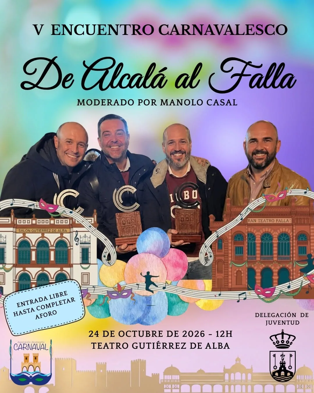 Cartel de De Alcalá al Falla
